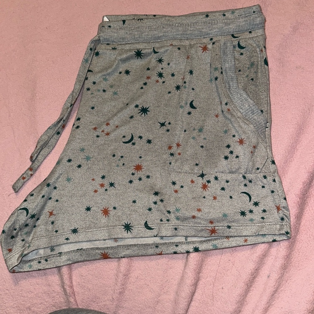 Women's Moon and Stars Sleep Shorts